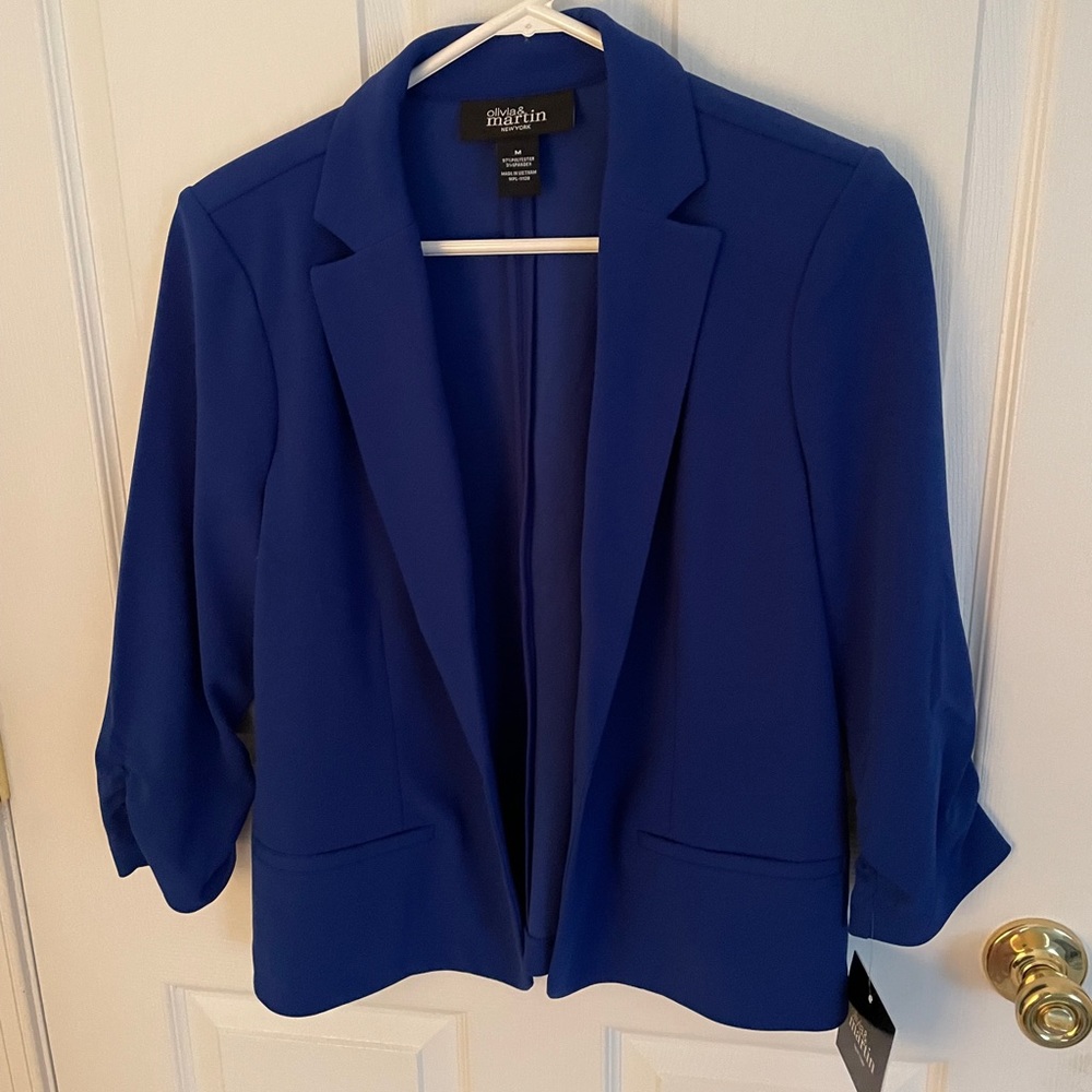 Medium Royal Blue Olivia & Martin Blazer